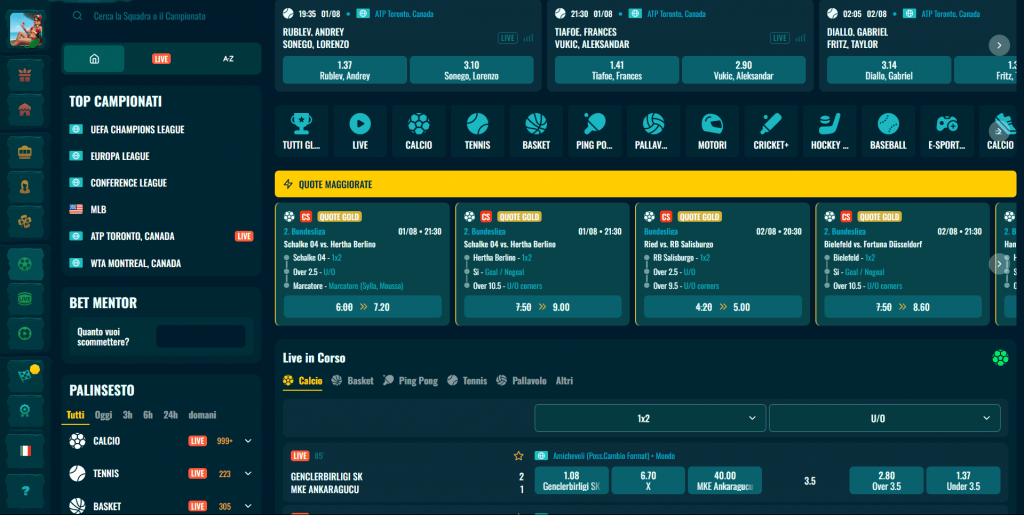 Gioca su Spinanga Casino dal tuo smartphone